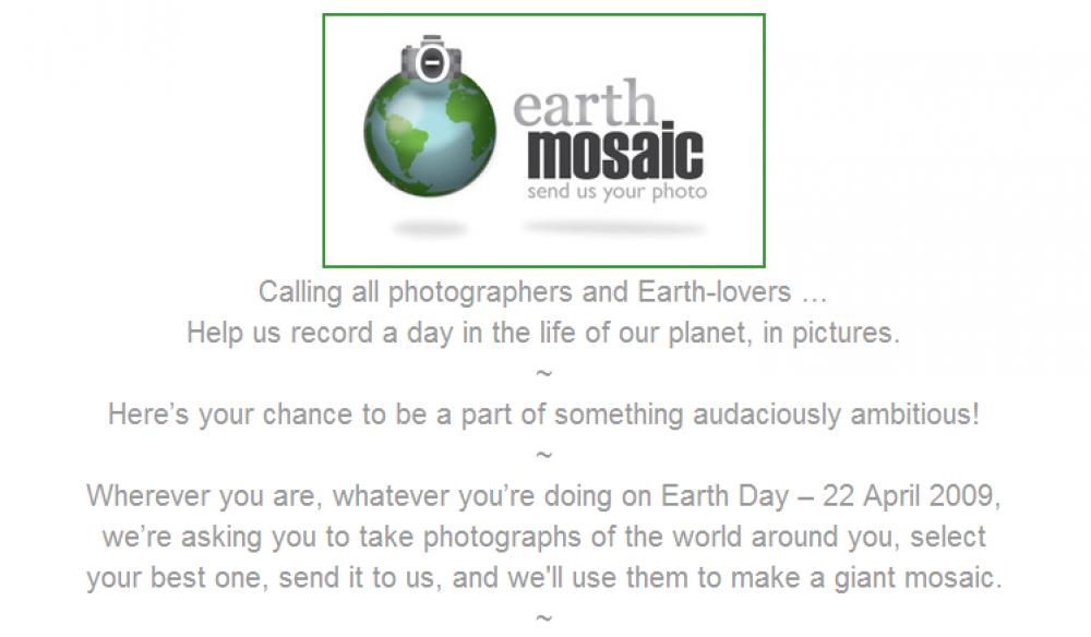 earth mosaic