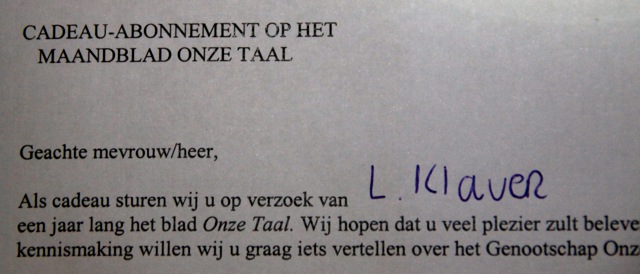 met dank